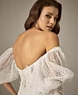 Airline Balon Kol Vintage A Kesim Gelinlik - Mediha Cambaz Bridal