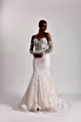Anima Fransız Dantel Balık Kesim Gelinlik - Mediha Cambaz Bridal