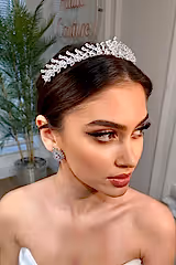 Arya Zirkon Taşlı Gelin Tacı - Mediha Cambaz Bridal