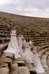Hadrian Kalp Yaka Fransız Dantelli Balık Gelinlik