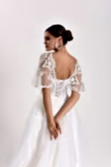 Butterfly Dantelli Helen A Kesim Gelinlik - Mediha Cambaz Bridal