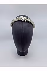 Cara Bohem Üç Boyutlu Çiçekli Gelin Saç Aksesuarı - Mediha Cambaz Bridal