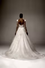 Catherine Dantel Dekolteli A Kesim Gelinlik - Mediha Cambaz Bridal