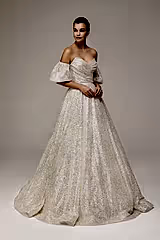 Cole 23 Drapeli Straplez A Kesim Gelinlik - Mediha Cambaz Bridal