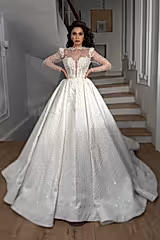 Devinia Dantel Dubai Prenses Model Gelinlik - Mediha Cambaz Bridal