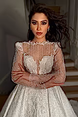 Devinia Dantel Dubai Prenses Model Gelinlik - Mediha Cambaz Bridal