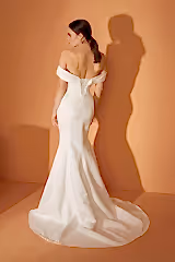 Dupont 2 İki Parça Prenses Model Gelinlik - Mediha Cambaz Bridal