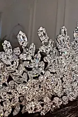 Edita Zirkon Taşlı Gelin Tacı - Mediha Cambaz Bridal