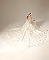 Eleanor Taşlı Kasnak Prenses Model Gelinlik - Mediha Cambaz Bridal