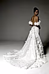 Eloise Pencere Detaylı Balık Gelinlik - Mediha Cambaz Bridal