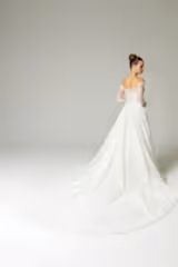 Fauna Fransız Dantelli İki Parça Balık Gelinlik - Mediha Cambaz Bridal