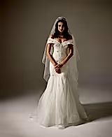 Fly Inn Kasnak İşi Kayık Yaka Balık Gelinlik - Mediha Cambaz Bridal