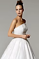 Frank Kasnak İşlemeli Prenses Gelinlik - Mediha Cambaz Bridal