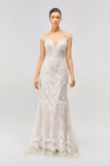 Glace File Detaylı Yarım Balık Gelinlik - Mediha Cambaz Bridal