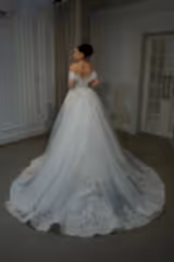 Harriet Dantelli Madonna Yaka Balık Gelinlik - Mediha Cambaz Bridal