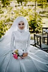 Haute Couture Özel Dikim Tesettür Gelinlik - Mediha Cambaz Bridal
