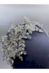 İncili ve Zirkon Taşlı Gelin Saç Aksesuarı - Mediha Cambaz Bridal