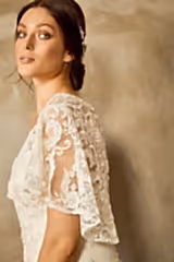 Innocent Dantel Kalp Yaka Balık Gelinlik - Mediha Cambaz Bridal