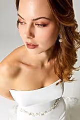 Isabella Straplez Kuyruk Detaylı Balık Gelinlik - Mediha Cambaz Bridal
