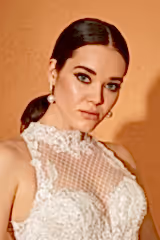 Jill Modern Halter Yaka Balık Kesim Gelinlik - Mediha Cambaz Bridal
