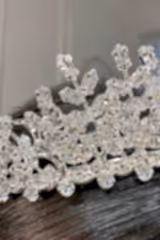 Jiri Zirkon Taşlı Gelin Tacı - Mediha Cambaz Bridal