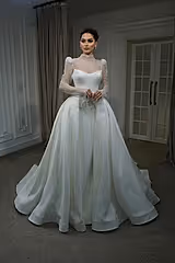 Jocqueline İki Parça Prenses ve Balık Gelinlik - Mediha Cambaz Bridal
