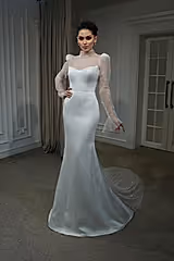Jocqueline İki Parça Prenses ve Balık Gelinlik - Mediha Cambaz Bridal