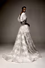 Johanna Dantel İki Parça Vintage Gelinlik - Mediha Cambaz Bridal