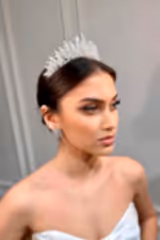 Lavin Zirkon Taşlı Gelin Tacı - Mediha Cambaz Bridal