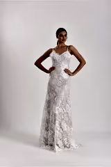Loves Lace Rose Çiçekli Dantel Balık Gelinlik - Mediha Cambaz Bridal