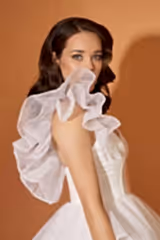 Madeline Dantel Kat Kat A Kesim Gelinlik - Mediha Cambaz Bridal