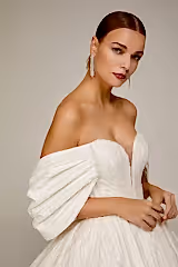 Nastya Çizgisel Dantel Prenses Model Gelinlik - Mediha Cambaz Bridal