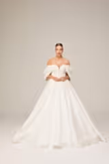 Nastya Çizgisel Dantel Prenses Model Gelinlik - Mediha Cambaz Bridal