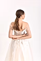 Night Star Üç Boyutlu Dantel A Kesim Gelinlik - Mediha Cambaz Bridal
