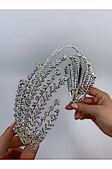 Nikahlık Saç Aksesuarı Taç - Mediha Cambaz Bridal