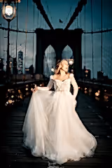 No One Üç Boyutlu Dantel A Kesim Gelinlik - Mediha Cambaz Bridal