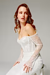 Noah Payetli Dantelli Balık Gelinlik - Mediha Cambaz Bridal