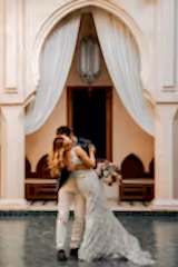 Nora Mariquine Fransız Dantel Balık Gelinlik - Mediha Cambaz Bridal
