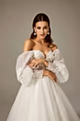 Oly Balon Kol Bohem A Kesim Gelinlik - Mediha Cambaz Bridal