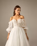 Oly Balon Kol Bohem A Kesim Gelinlik - Mediha Cambaz Bridal