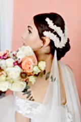 Pinknest Üç Boyutlu Dantel A Kesim Gelinlik - Mediha Cambaz Bridal