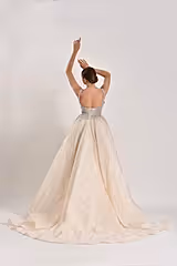 Princess Kasnak İşi Prenses Model Gelinlik - Mediha Cambaz Bridal