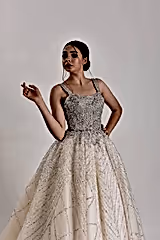 Princess Kasnak İşi Prenses Model Gelinlik - Mediha Cambaz Bridal