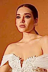 Retro Çiçek Dantel Tül A Kesim Gelinlik - Mediha Cambaz Bridal