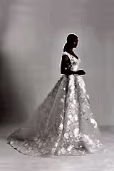 Sansa Üç Boyutlu Dantel Prenses Model Gelinlik - Mediha Cambaz Bridal