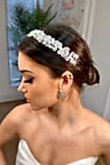 Sarah Boncuklu ve İncili Gelin Saç Aksesuarı - Mediha Cambaz Bridal
