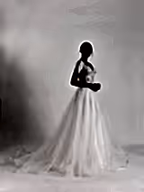 Sasha Dantel Apoletli V Yaka A Kesim Gelinlik - Mediha Cambaz Bridal