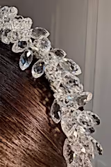 Selina Zirkon Damla Taşlı Gelin Saç Aksesuarı - Mediha Cambaz Bridal