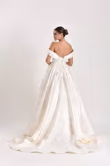 Shado İşlemeli Dantel Prenses Model Gelinlik - Mediha Cambaz Bridal