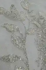 Talia Etek Ucu Dantel İşlemeli Özel Tasarım Uzun Duvak - Mediha Cambaz Bridal